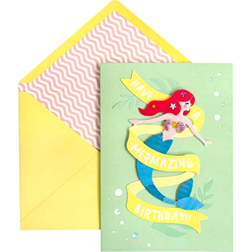 Mermazing Greeting Card