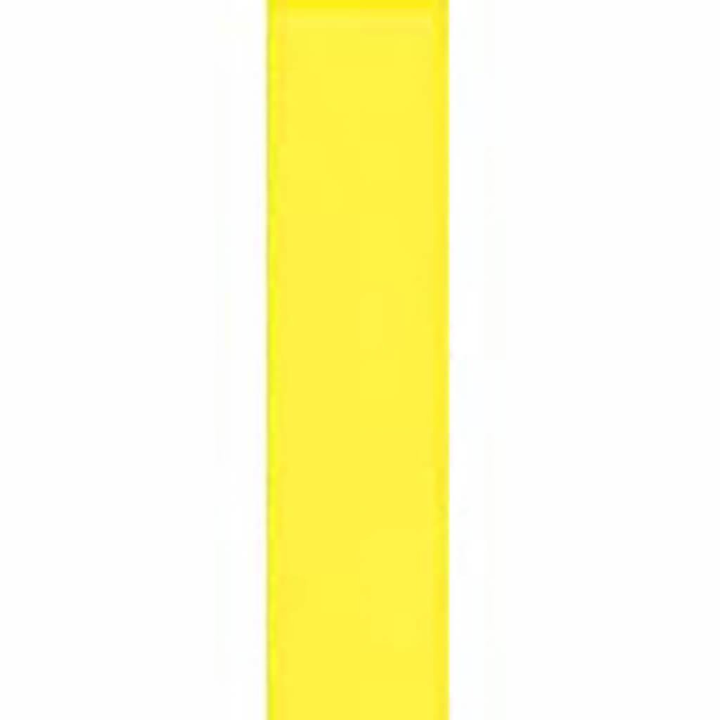 Ribbon Express Single Face Satin 7/8in x 18ft Lemon