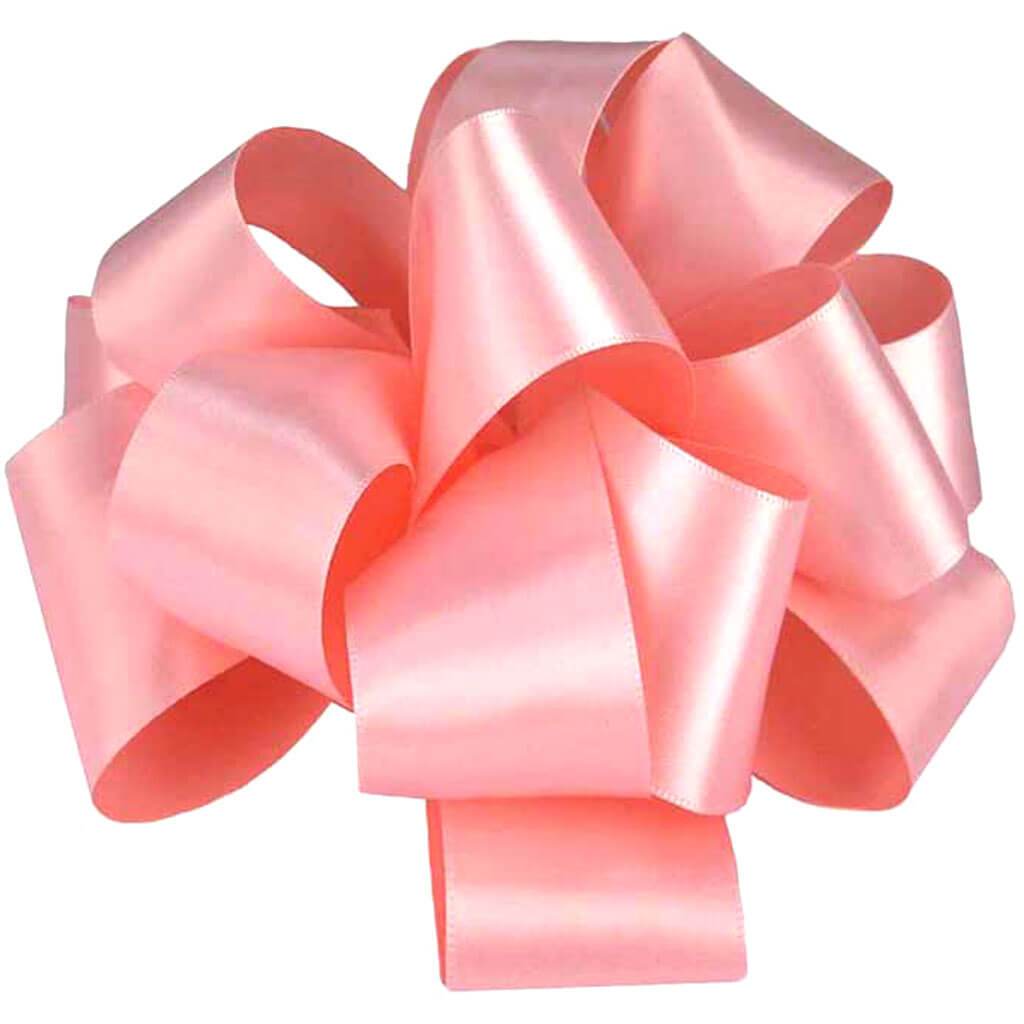 Double Face Satin 3/8in Light Pink