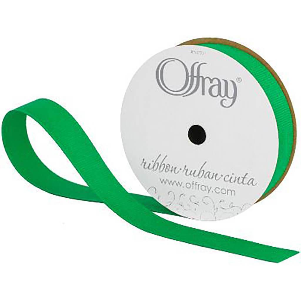 Ribbon Express Grosgrain 5/8in x 18ft Emerald