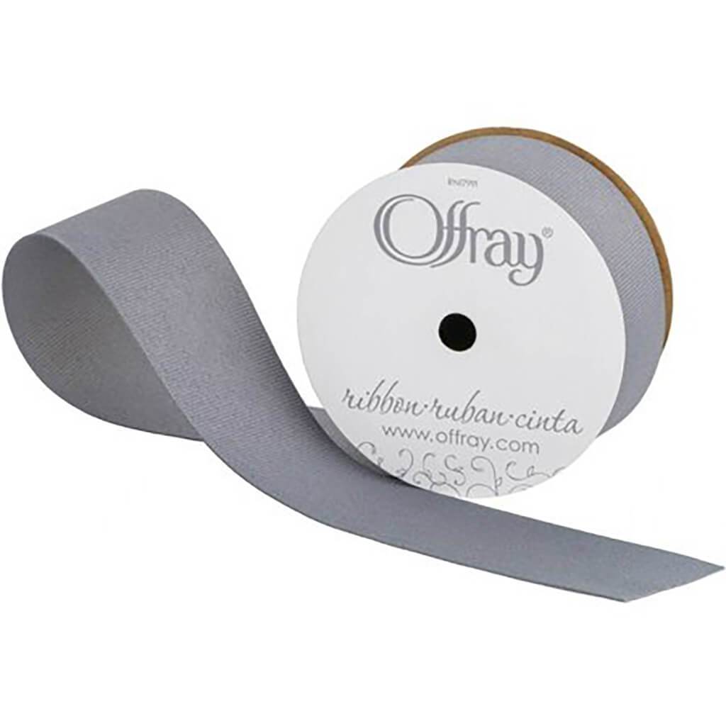 Ribbon Express Grosgrain 1.5in x 12ft Pewter