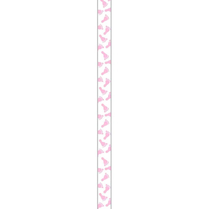 Babyfeet Satin 3/8in Ribbon Pink