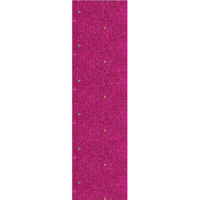 Glitterie Wired Edge 1.5in x 9ft Fuchsia