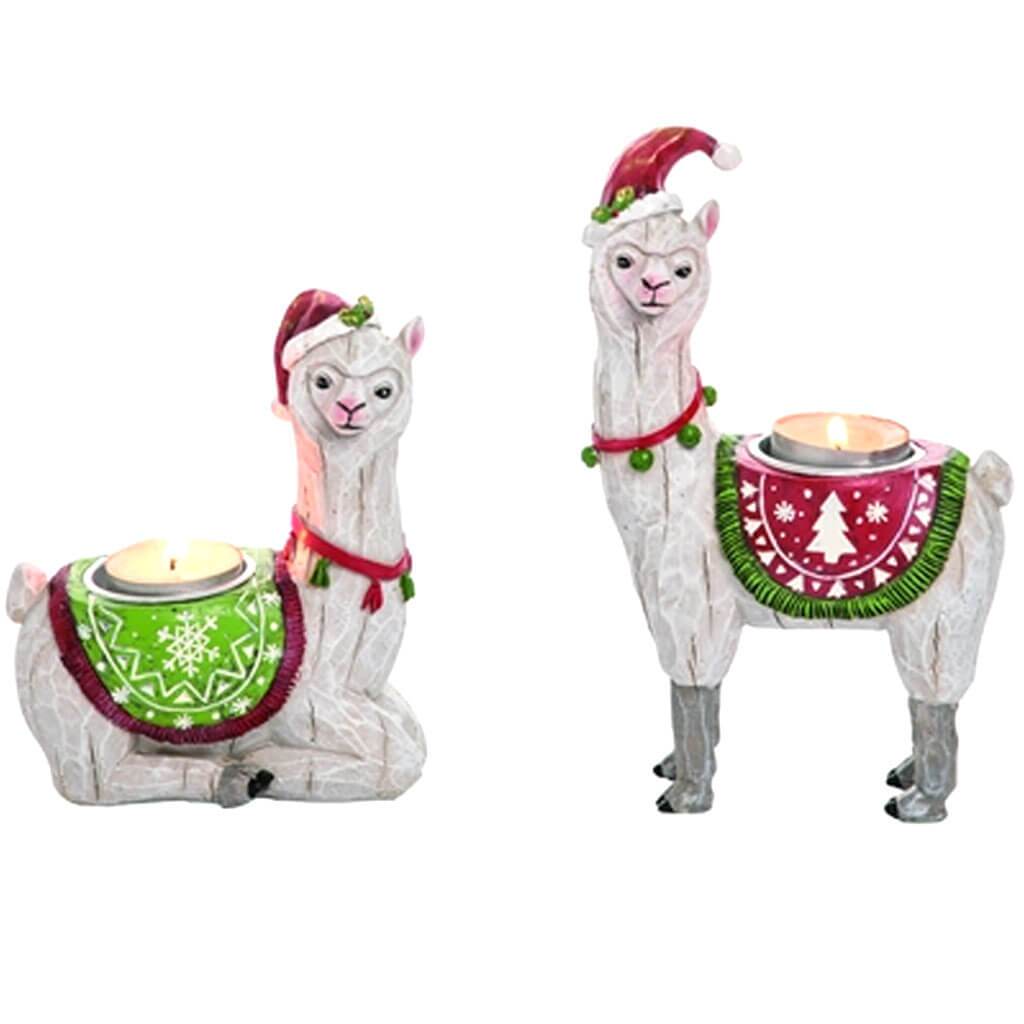 Res Merry Llama T/L Holder 2 Asst