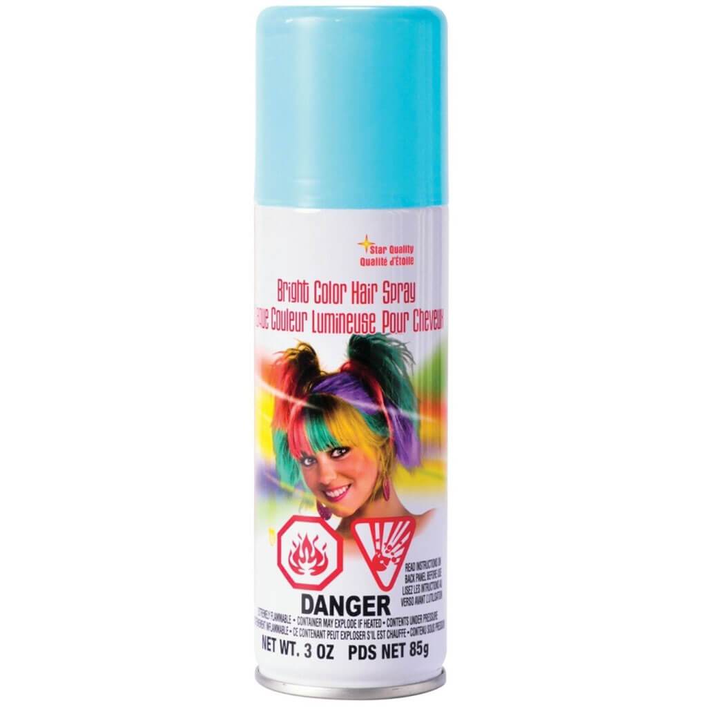 Glitter Hairspray 3oz Pastel Teal