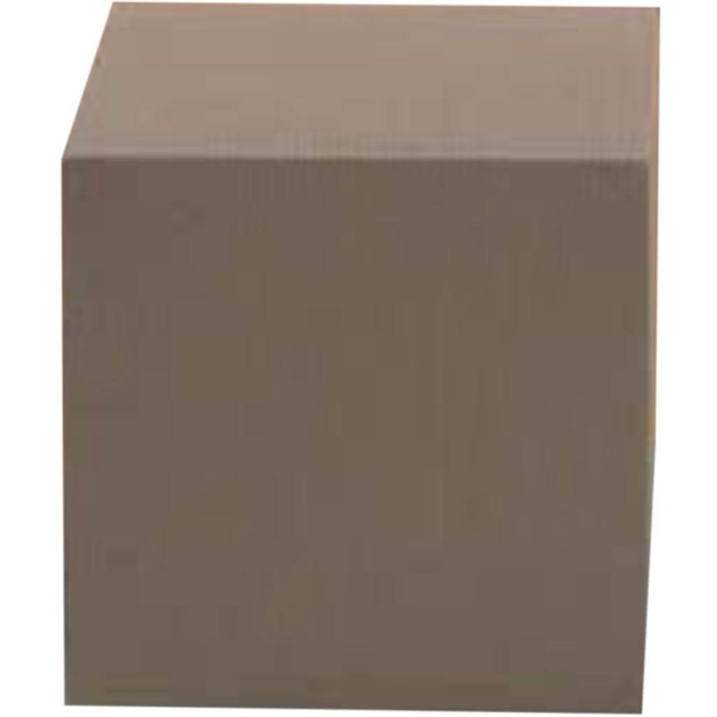 Dry Foam Block 6x6x6in Brown