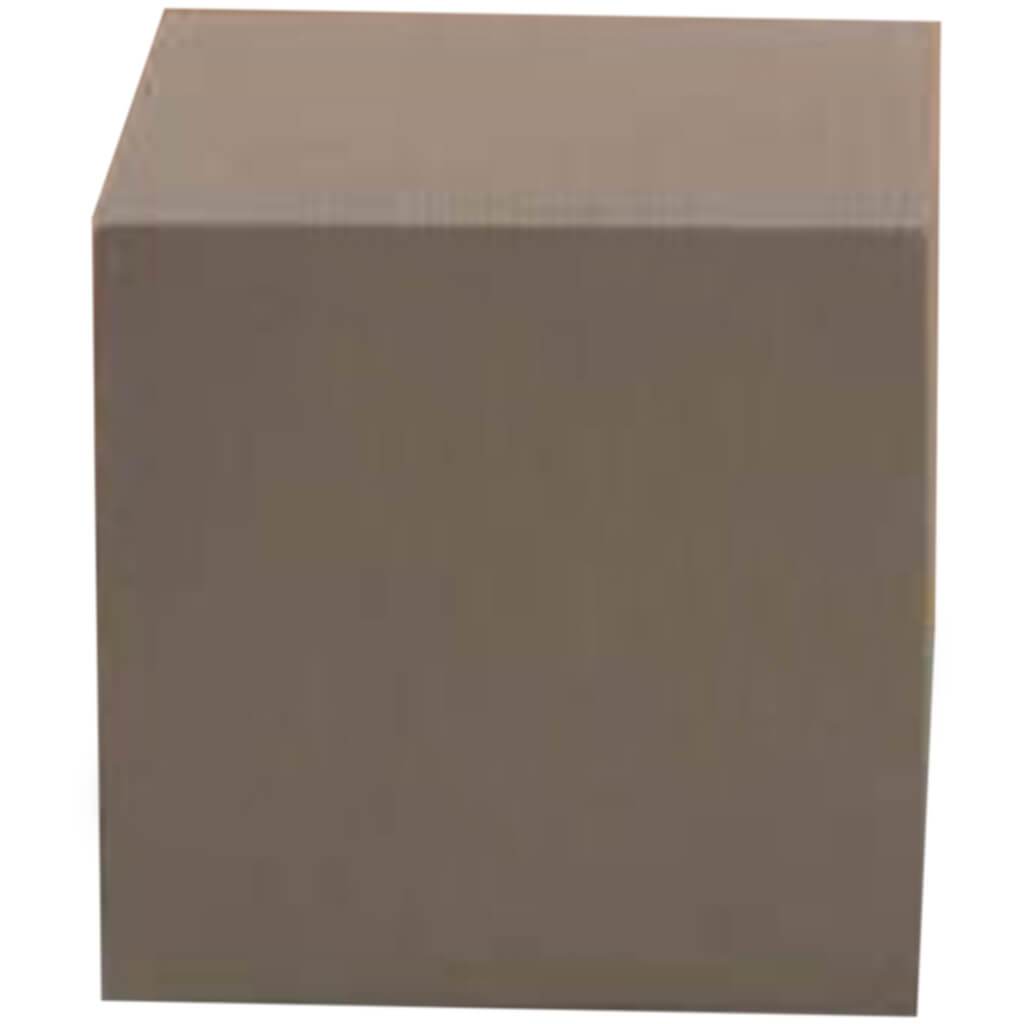 Dry Foam Block 8x8x8in Brown