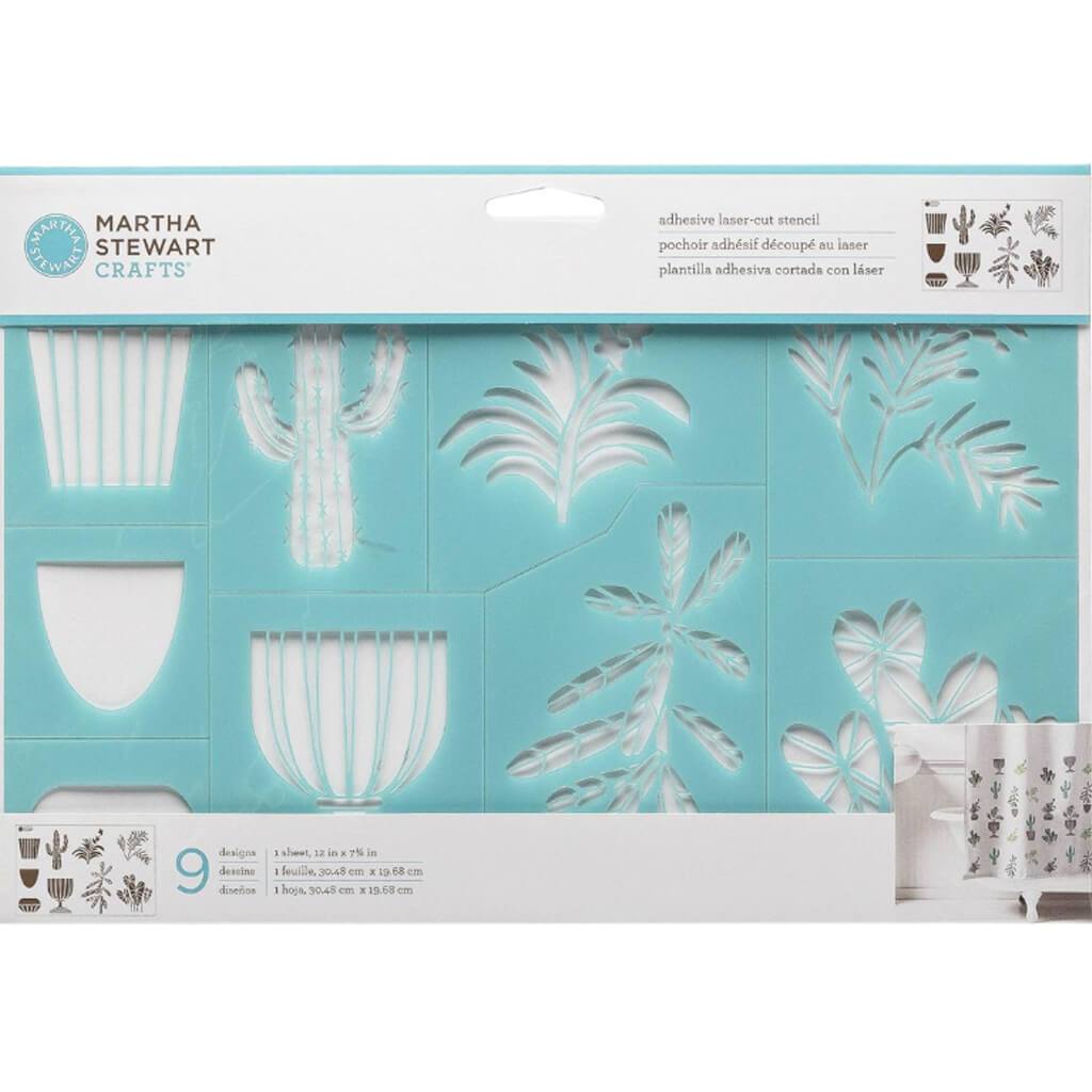 Martha Stewart Adhesive Laser-Cut Stencil