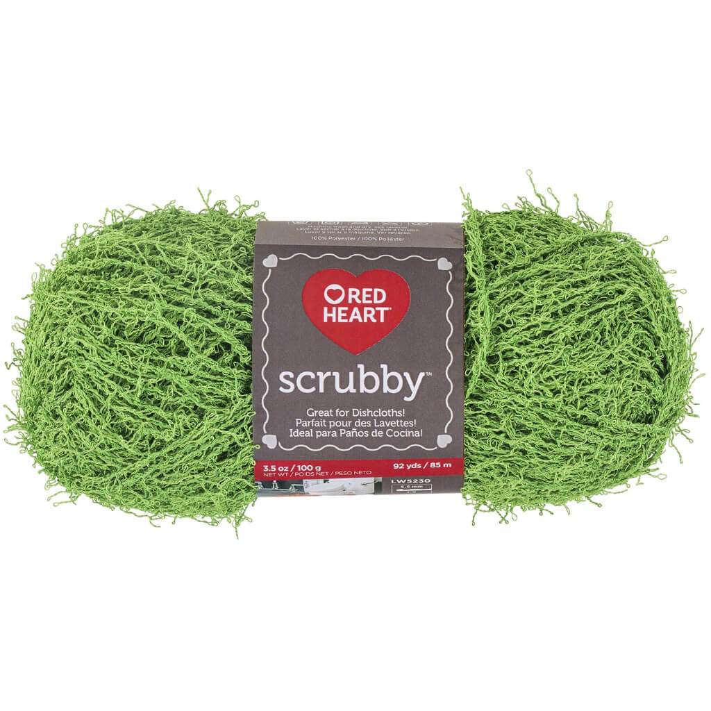 Red Heart Scrubby Yarn