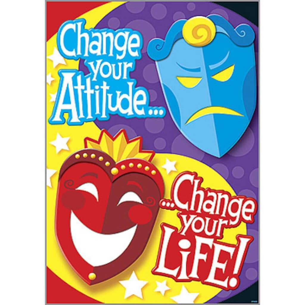 Change Your Attitude Change Poster 