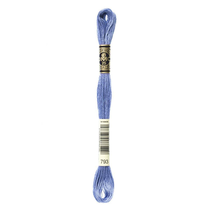 Dmc Floss Medium Cornflower Blue Blue 