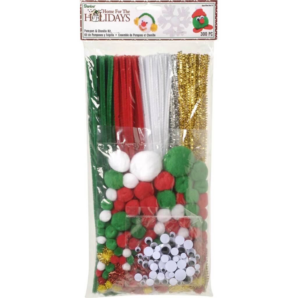 Chenille Jumbo Combo Christmas 300pcs