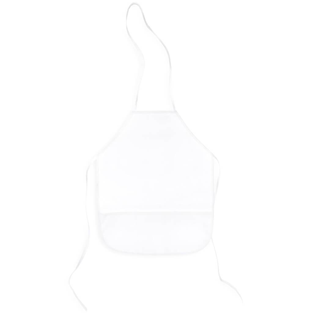 Dress Up Apron Non Woven White