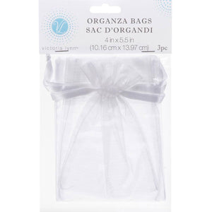 Organza Favor Bags 4in x 5.5in 3pcs