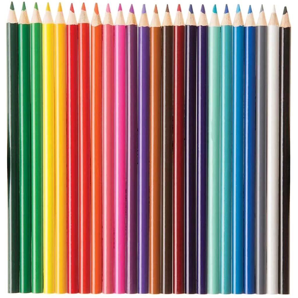 Studio 71 Colored Pencil 24ct Set Sharpened 7in