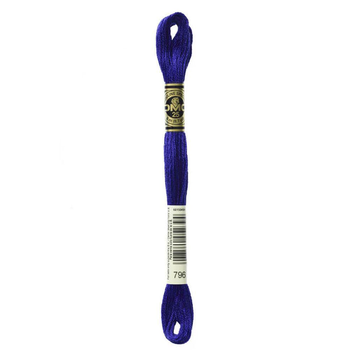 Dmc Floss Dark Royal Blue Blue 