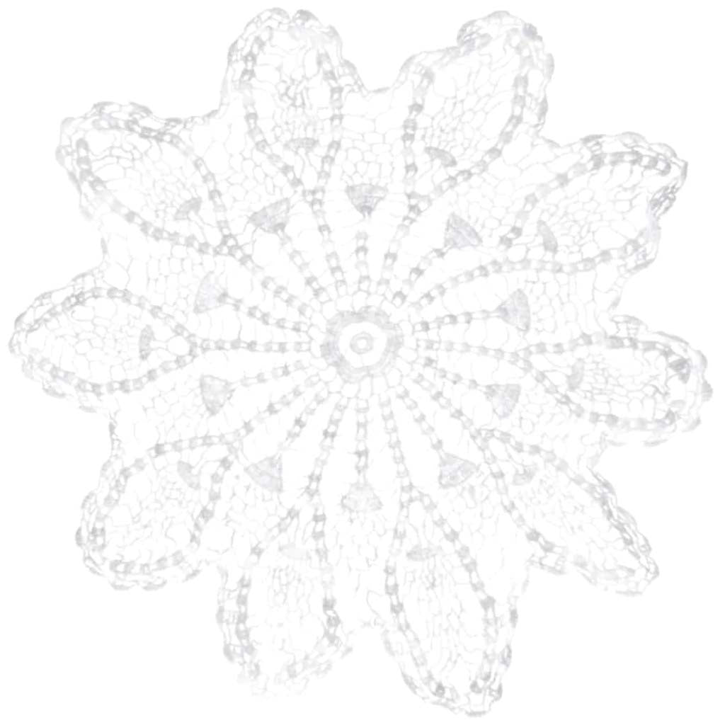 Doilies White Pineapple 10in