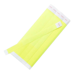 Wrist Band Solid Neon 100ct