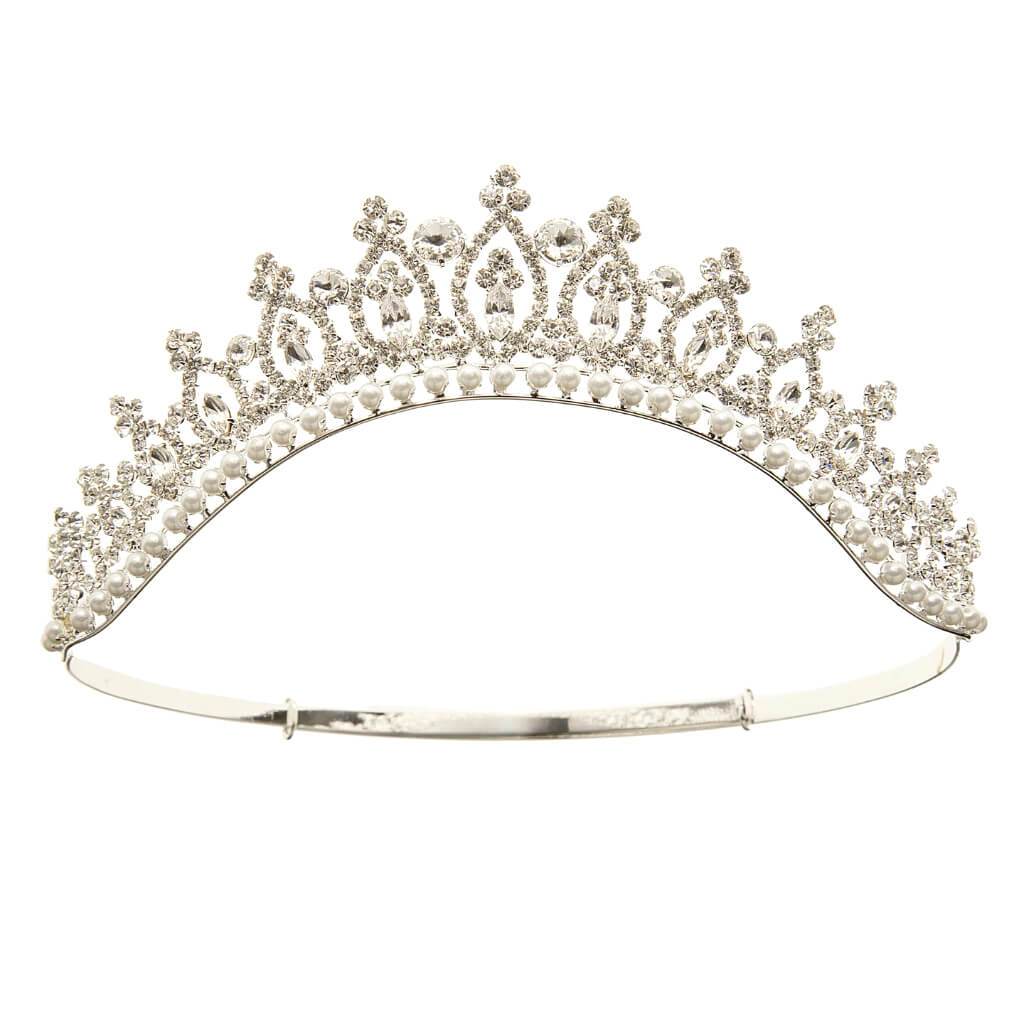 Pearl &amp; Rhinestone Wedding Tiara