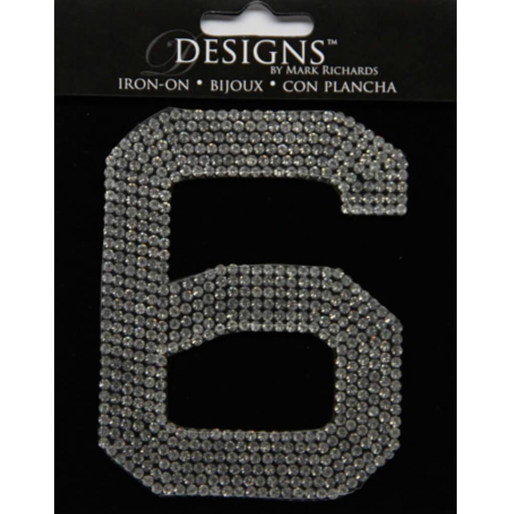 Iron On Bridal Bling 3.5in