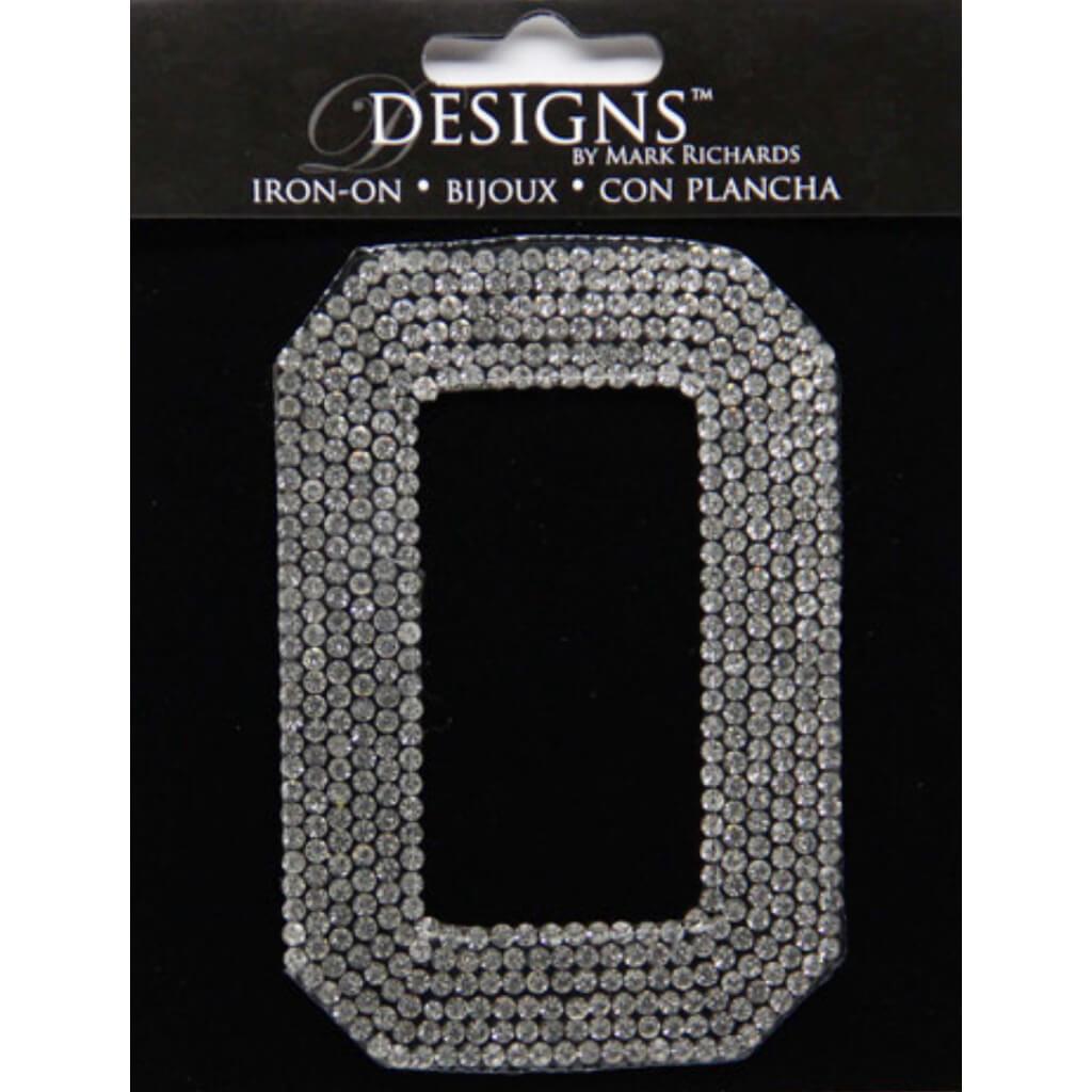 Iron On Bridal Bling 3.5in