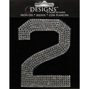 Iron On Bridal Bling 3.5in