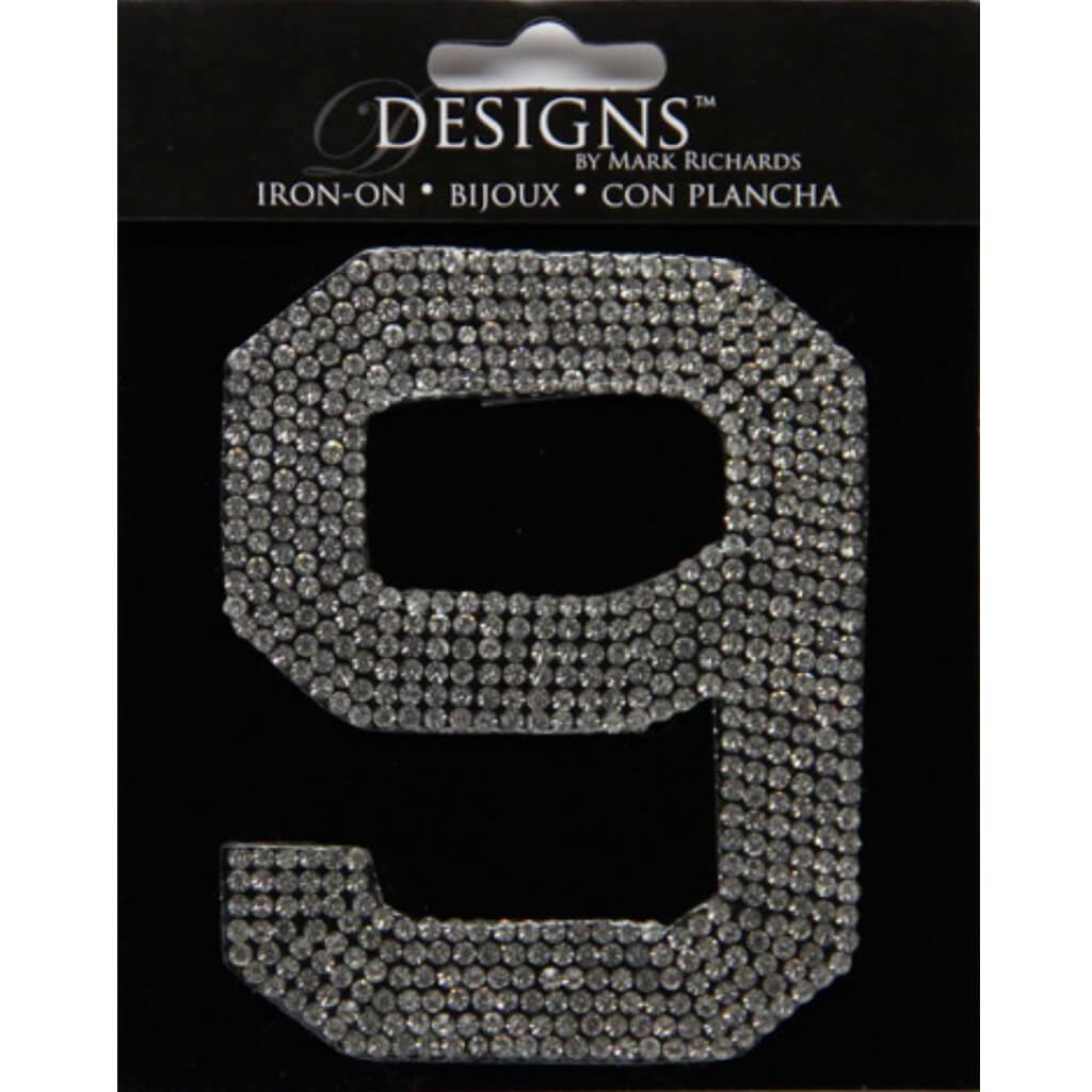 Iron On Bridal Bling 3.5in