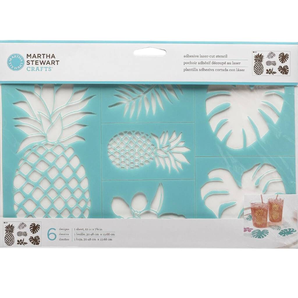 Martha Stewart Adhesive Laser-Cut Stencil