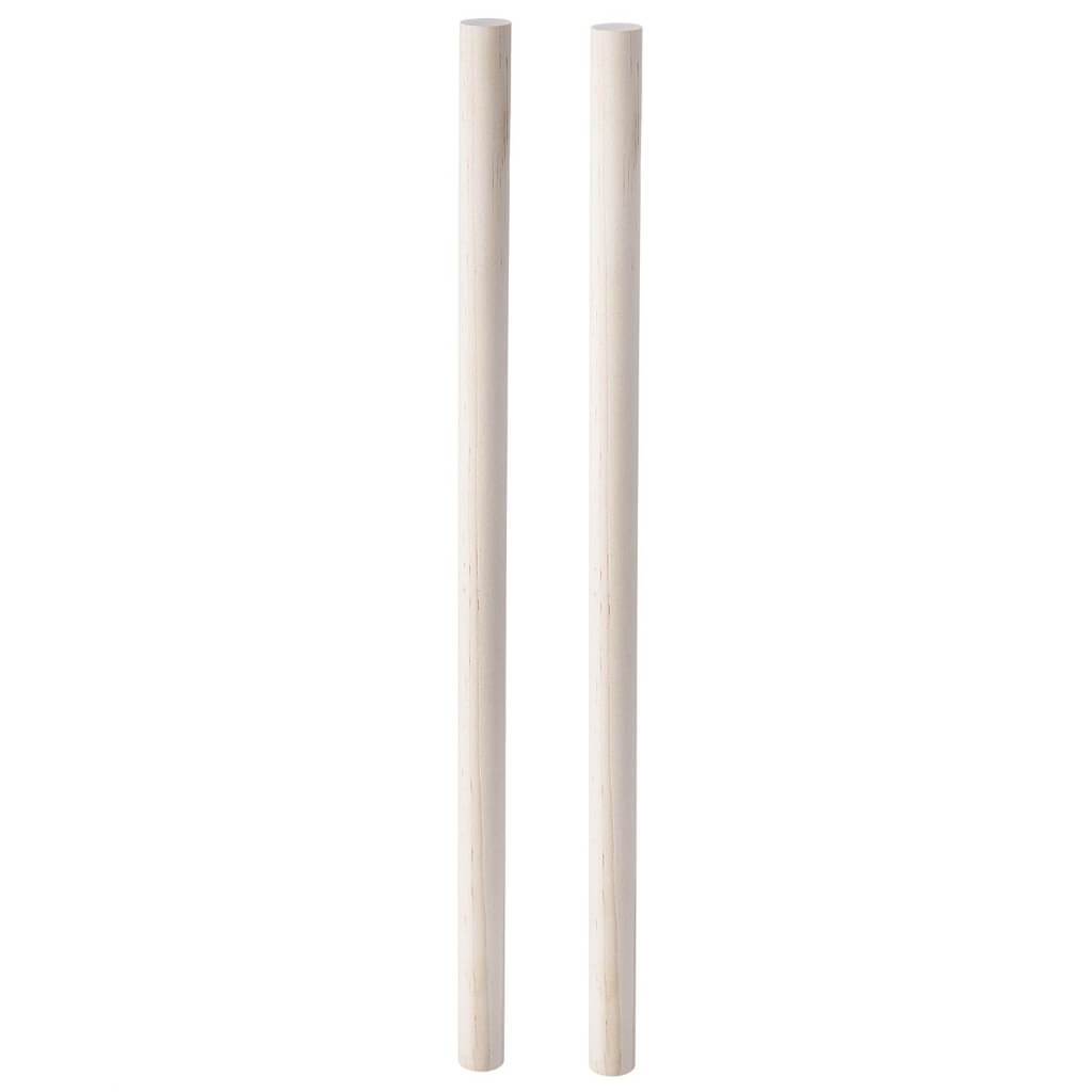 Wooden Dowel: 0.63 x 14 Inches, 2 Pieces