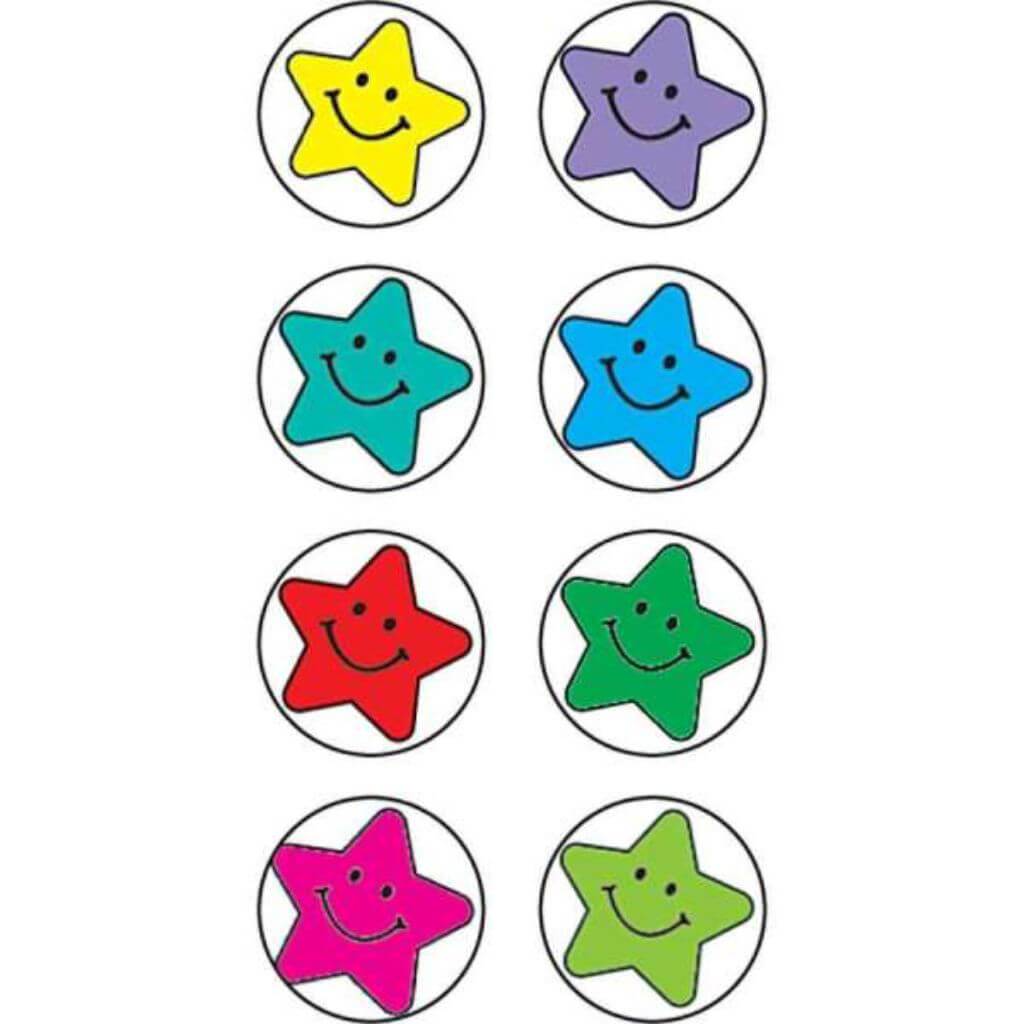 Happy Stars Mini Stickers