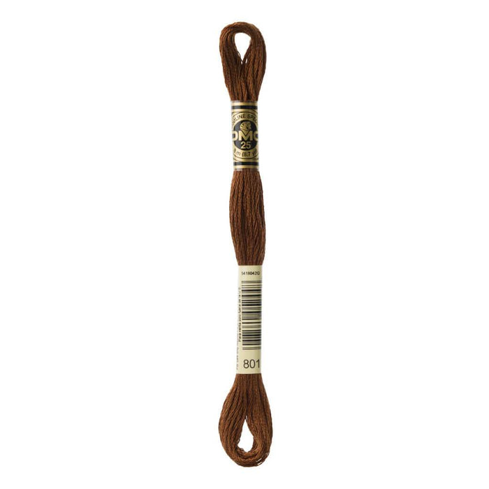 Dmc Floss Dark Coffee Brown Brown 