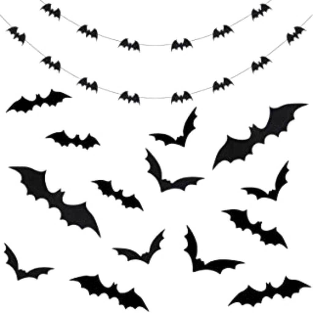 Light Up Bat Garland