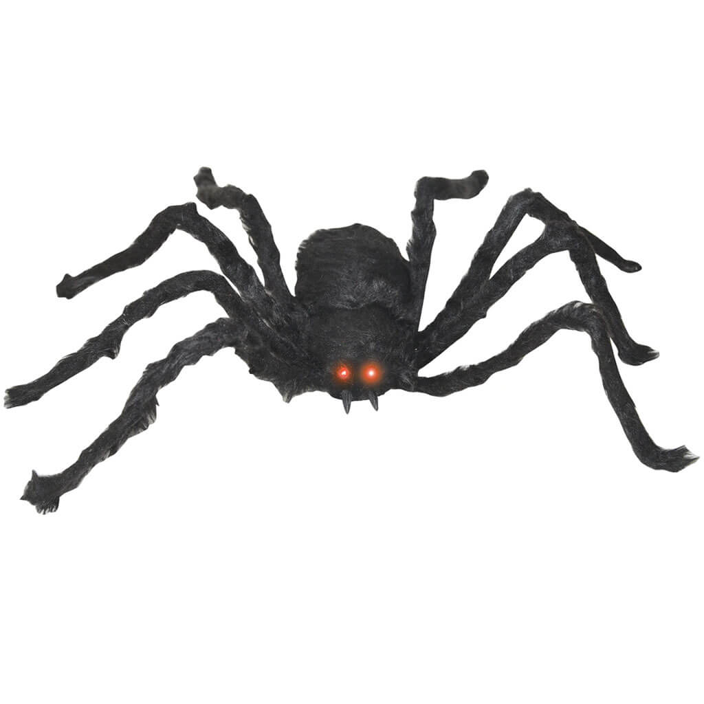 Light Up Black Spider