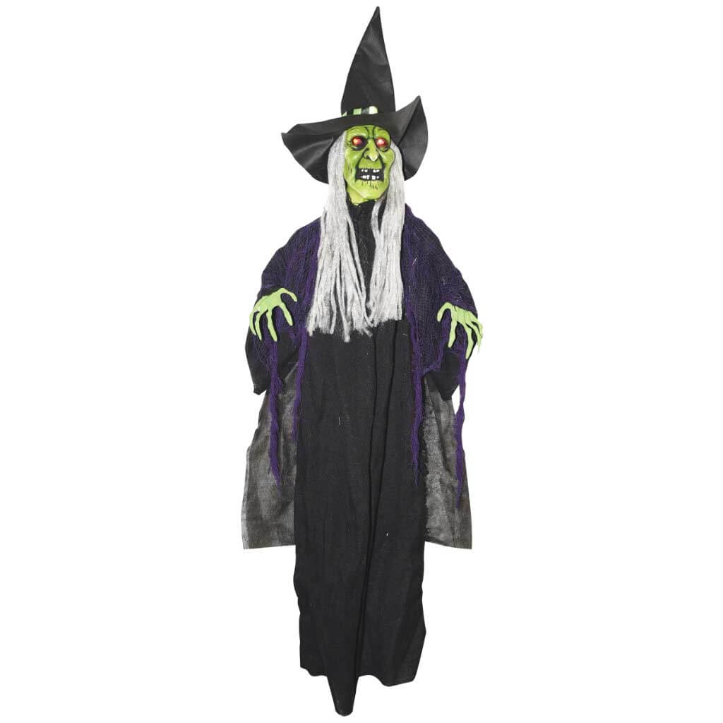 Animated Hanging Witch