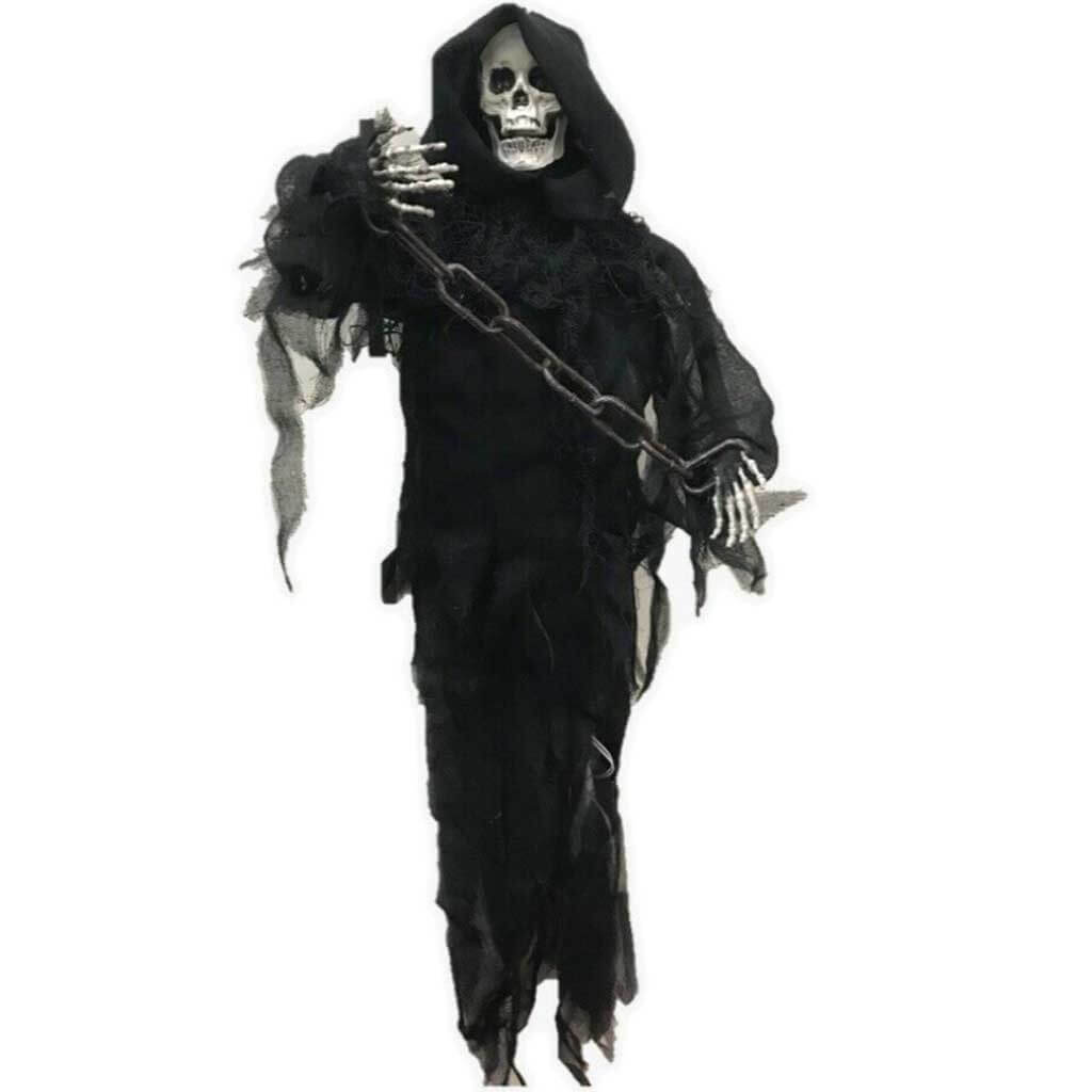 Animated Hanging Reapers In Chains Asst