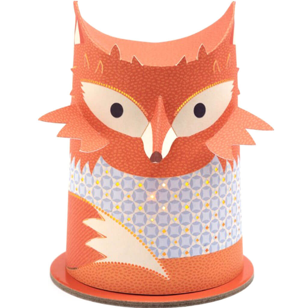 Paper Mini Night Lights Fox