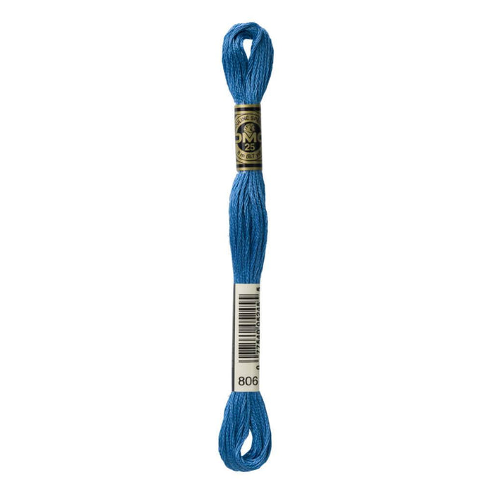 Dmc Floss Dark Peacock Blue Blue 