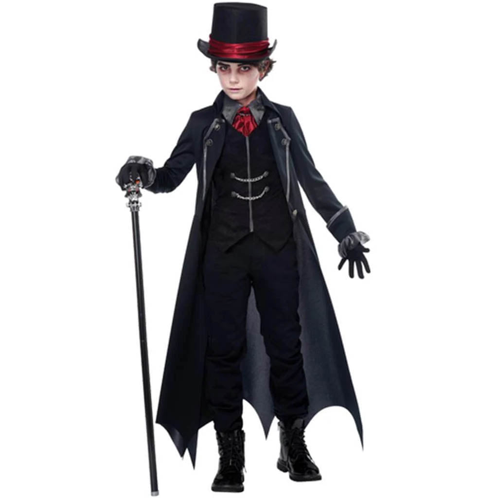 Gothic Vampire Boys Costume