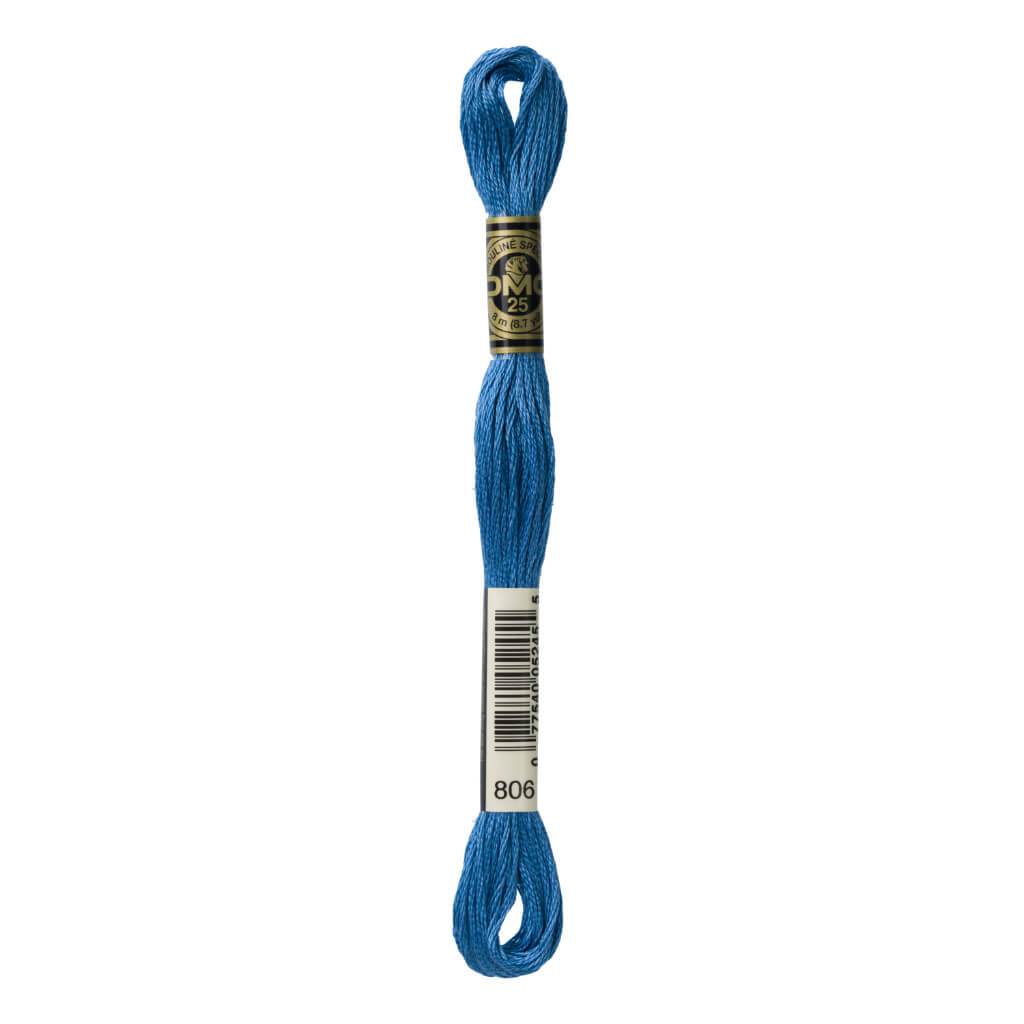 Dmc Floss Dark Peacock Blue Blue 