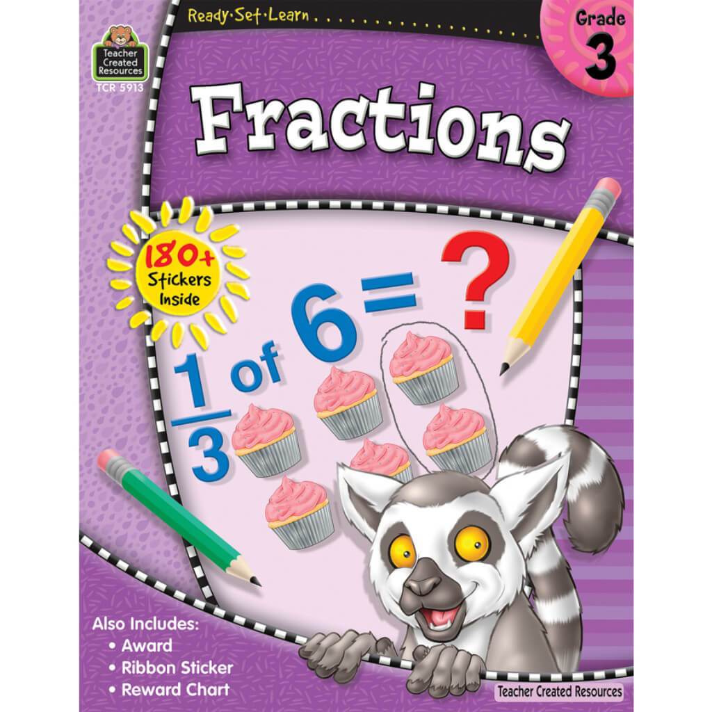 Ready-Set-Learn Fractions Book Grade 3 