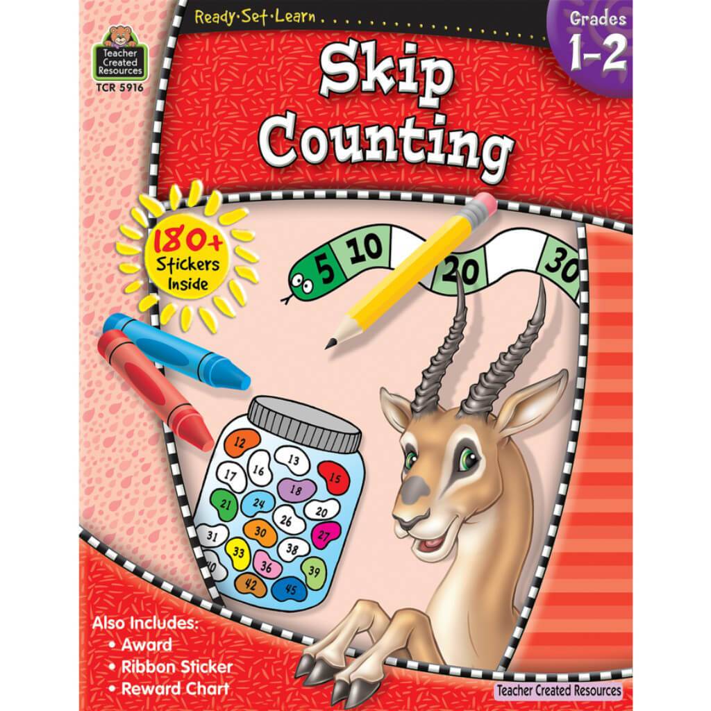 Ready-Set-Learn Skip Counting Book Grade 1-2 