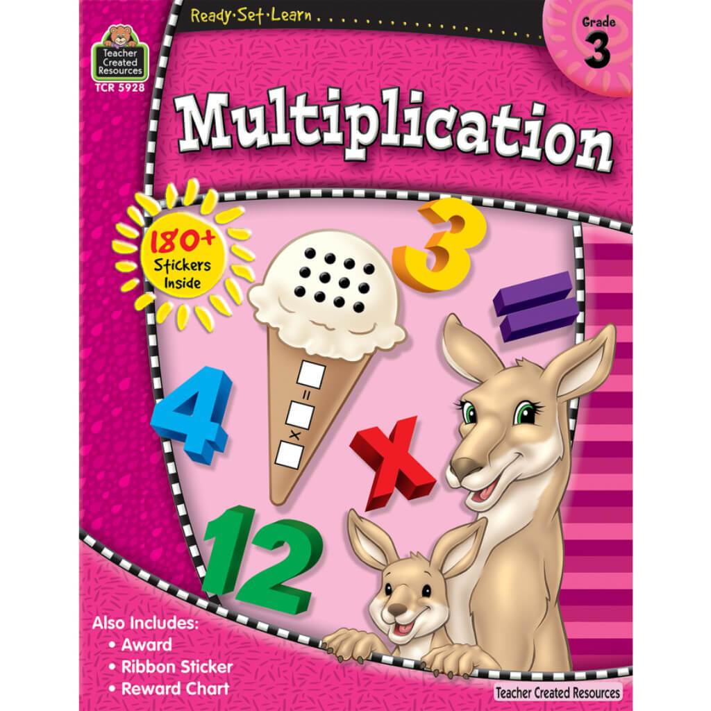 Ready-Set-Learn Multiplication Book Grade 3 