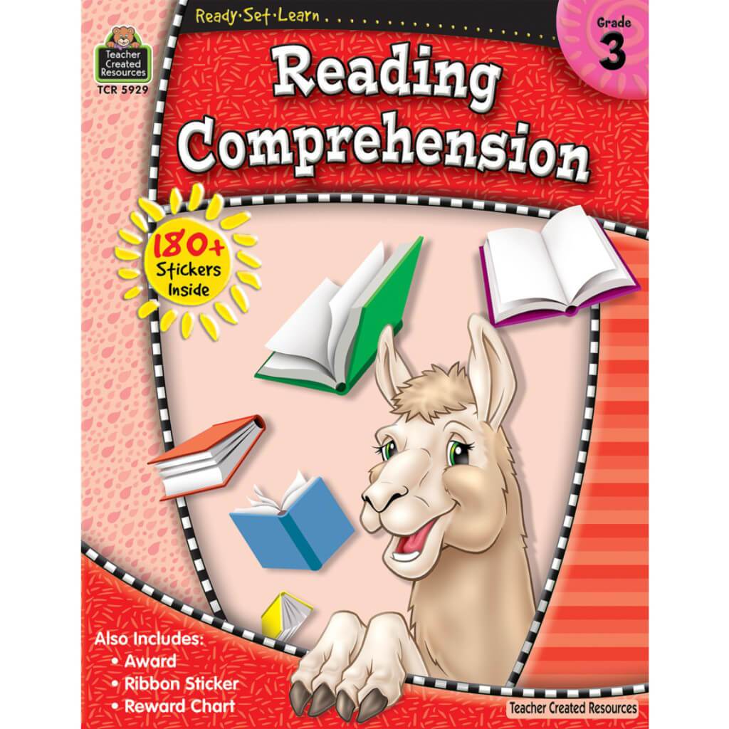 Ready-Set-Learn Reading Comprehension Book Grade 3 