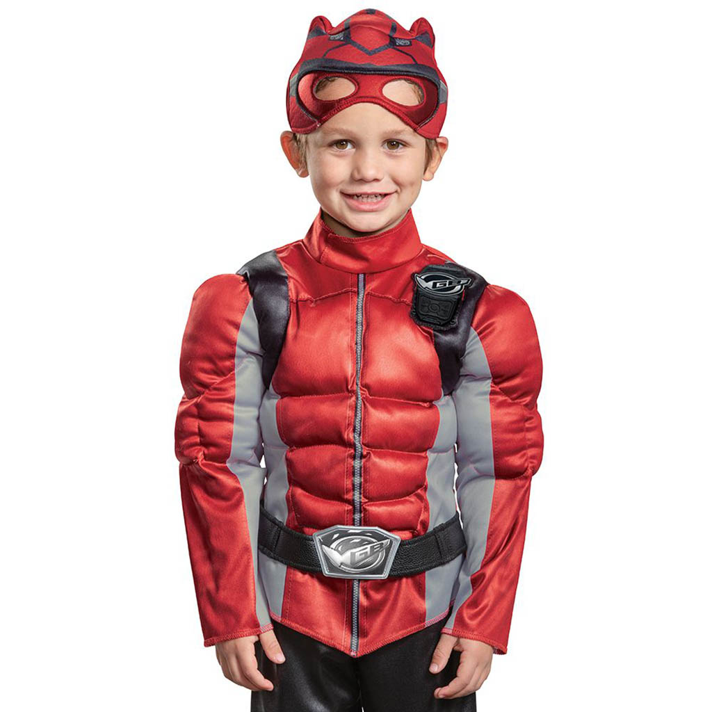 Red Ranger Beast Morpher Muscle Costume