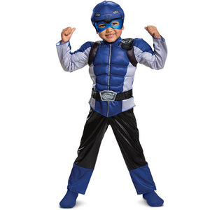 Blue Ranger Beast Morpher Muscle Costume