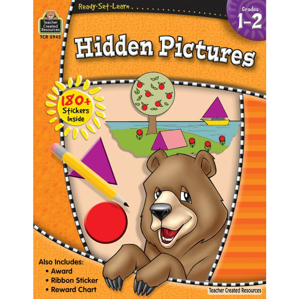 Ready-Set-Learn Hidden Book Grade 1-2 