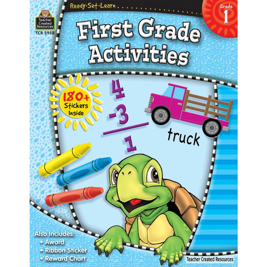 Ready-Set-Learn First Gradeade Activities Book Grade 1 
