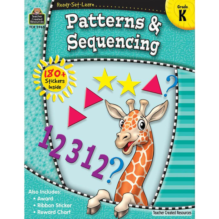 Ready-Set-Learn Patterns & Sequencing Book Grade K 