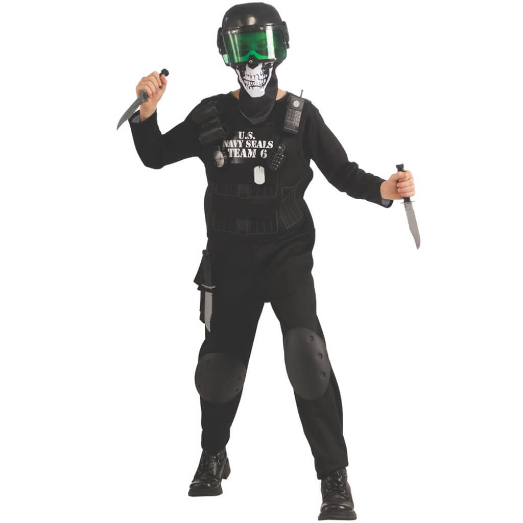 Black Team 6 Costume