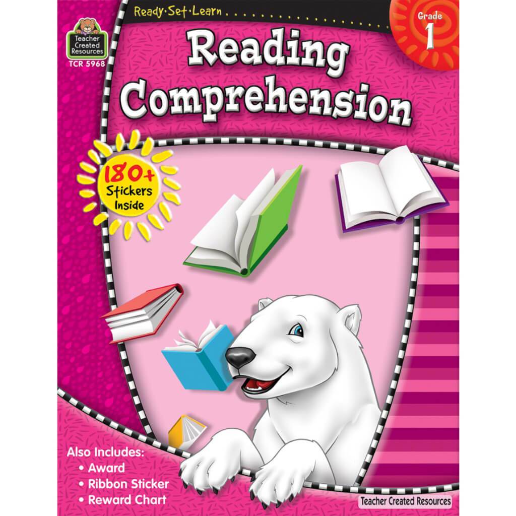 Ready-Set-Learn Reading Comprehension Book Grade 1 